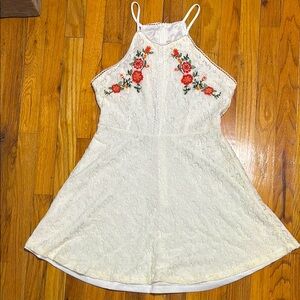 Altar'd State White Mini Dress